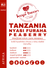 Tanzania Nyasi Furaha Peaberry - fresh roasted coffee, min. 50 g