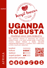 Uganda Robusta - čerstvě pražená káva, min. 50g