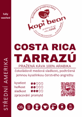 Costa Rica Tarrazú - čerstvě pražená káva, min. 50g