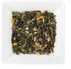 Zázvor s ananasem BIO - zelený čaj aromatizovaný, min. 50g