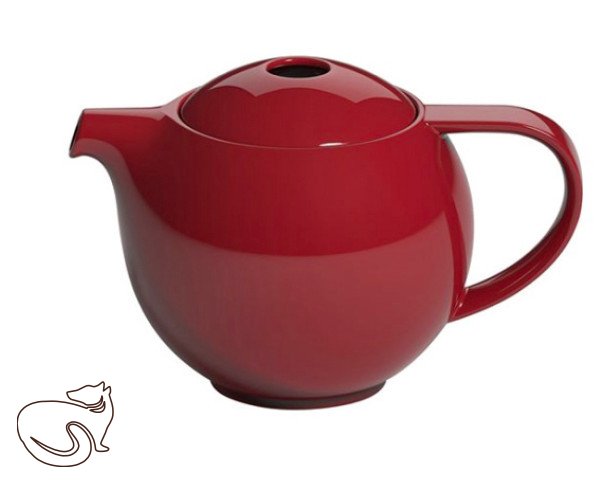 Loveramics Pro Tea - červená, keramická konvice na čaj, objem 0,4 l