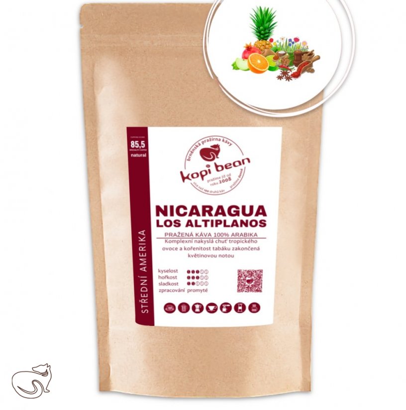 Nicaragua Parainema Finca Los Altiplanos  SHG EP - свіжообсмажена кава, мін. 50 г