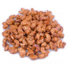 Kešu v karamelu skořice-jablko, min. 100g