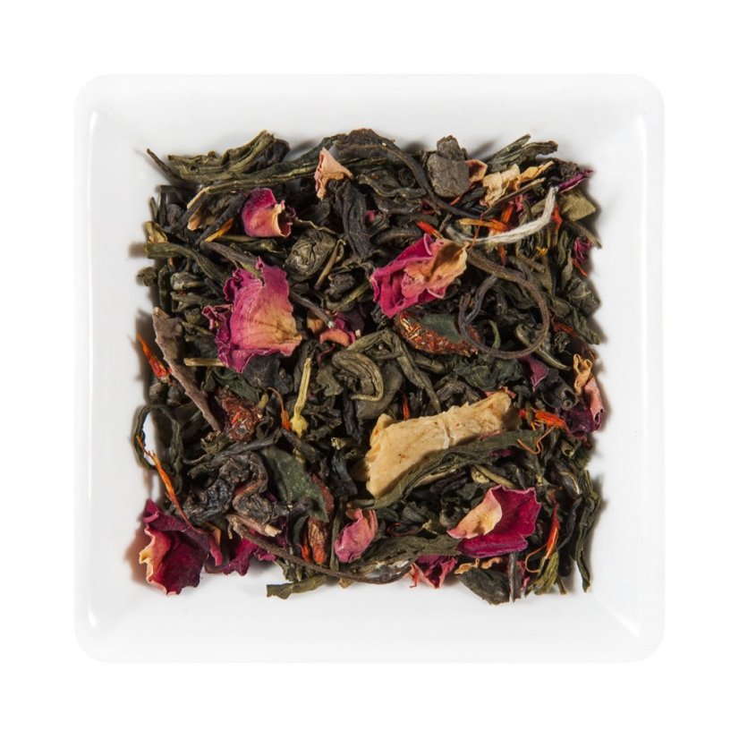 8 tajemství orientu - zelený čaj aromatizovaný, min. 50g