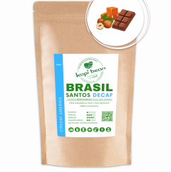 Brasil Santos Decaf DCM - čerstvě pražená bezkofeinová káva, min. 50 g