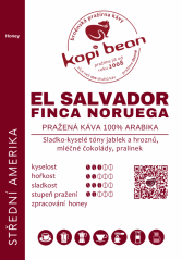 El Salvador Noruega – čerstvě pražená káva, min. 50 g