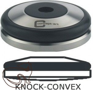 Coffee tamper JoeFrex Base Knock Convex with convex base, diameter 57-58mm