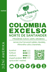 Colombia Excelso Norte de Santander, свіжообсмажена кава, мін. 50 г