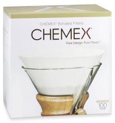 Chemex Фільтр паперовий FC-100 круглий білий на 6,8,10 чашок (100шт)