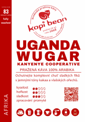 Uganda Wugar Kanyenye Cooperative - freshly roasted coffee, min. 50 g