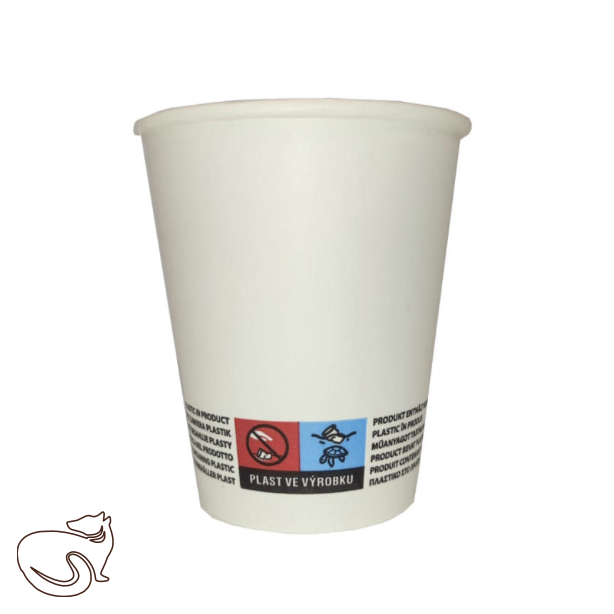 kawio - jednorazový papierový pohárik TO GO, objem 150 ml