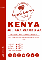 Kenya Juliana Kiambu AA - čerstvě pražená káva, min. 50 g
