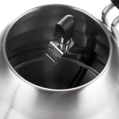 Hario - BUONO, elektrická stříbrná konvice s husím hrdlem, objem  800 ml