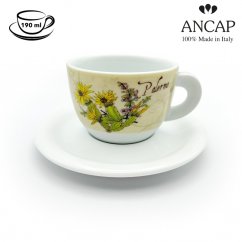 dAncap - Чашка для капучіно Fiorita Paloma, 190 мл
