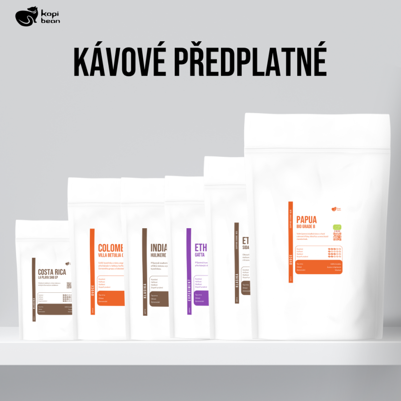 Anti-inflačné predplatné kávy s darčekom