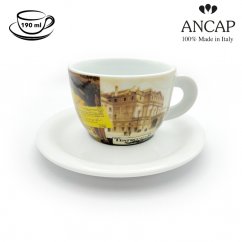 dAncap - чашка з блюдцем для капучино Grande Musica, Milano, 190 мл