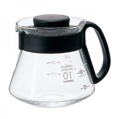 Hario - V60-01 RANGE SERVER, glass teapot, volume 360ml