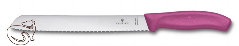 Victorinox - Nůž na chleba růžový