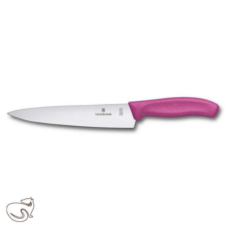 Victorinox - Kuchařský nůž 19cm růžový