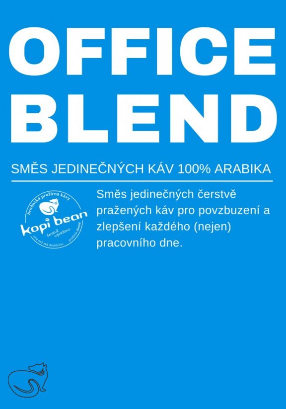 OFFICE BLEND - směs čerstvě pražených káv pro každý den