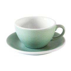 Loveramics Egg - Cappuccino hrnek s podšálkem, Emerald, 200 ml