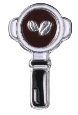 Clothes pin badge - Espresso portafilter