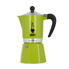 Bialetti | Moka konvička Rainbow, 6 šálků, Zelená