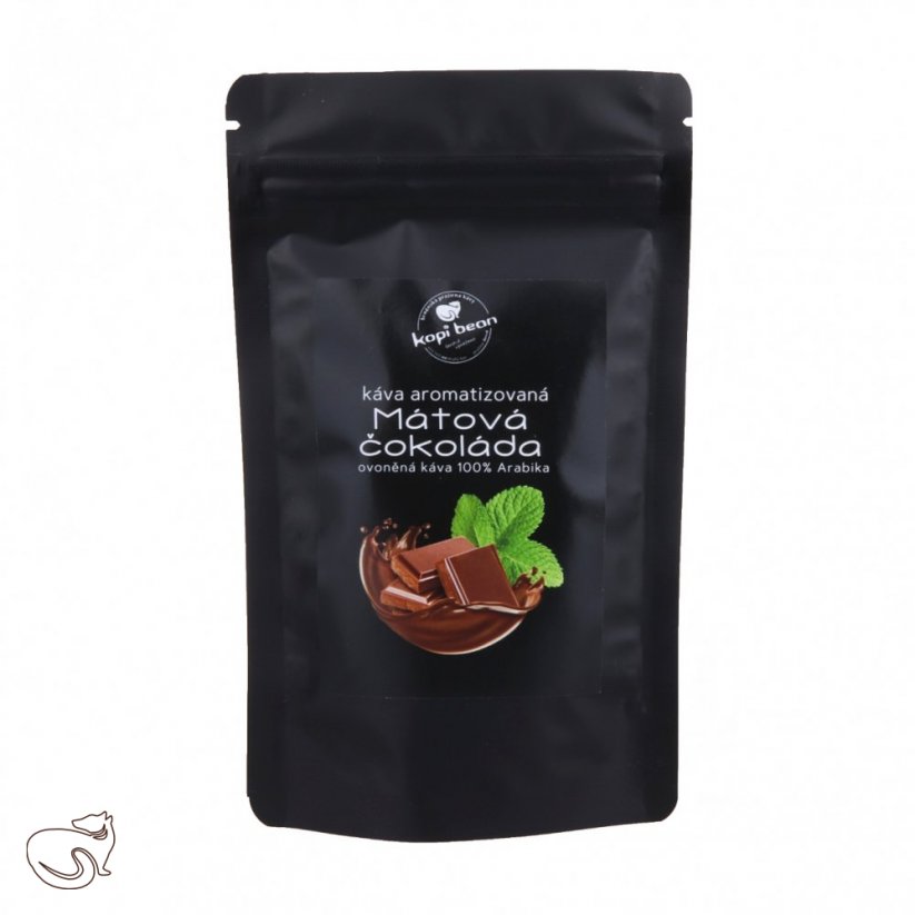 Mátová čokoláda - aromatizovaná káva, min. 50g