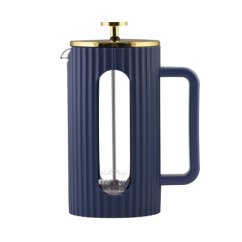 Vialli Design - Livio French press modro-zlatý, 1 l