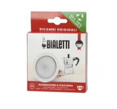 Bialetti | Náhradní těsnění a filtr na indukční moka konvičku, 3-4 šálků