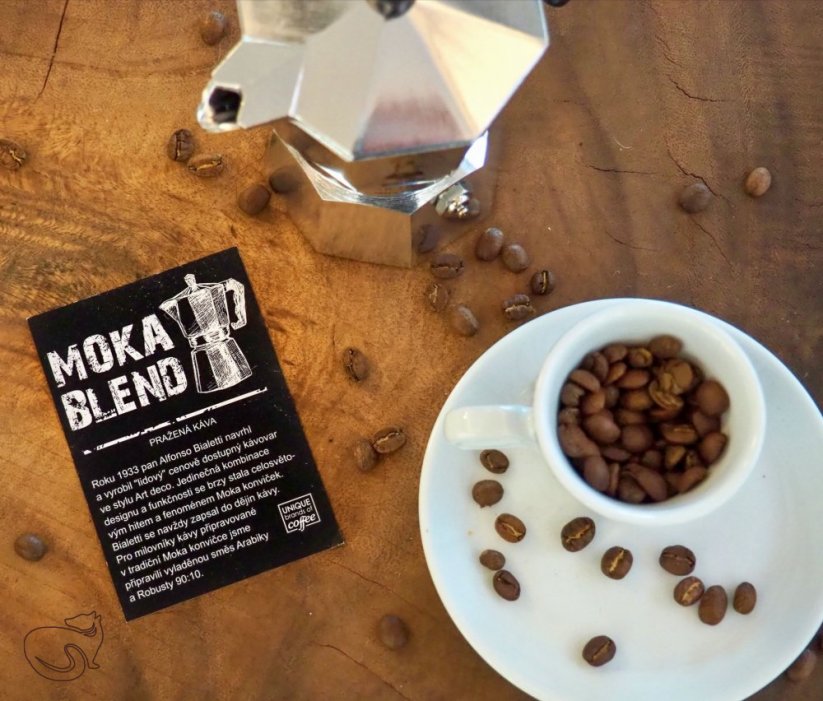 MOKA BLEND свіжообсмажена кавова суміш для Мока кавоварки