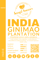 India Ginimao plantation washed - čerstvě pražená káva, min. 50g