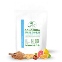 Colombia cauca condor Decaf sugar cane – свіжообсмажена кава без кофеїну, мін. 50г