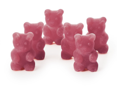 Instant Tea Gummy Bears – Cranberry and vanilla