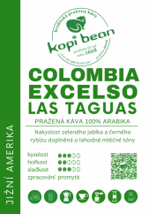 Colombia Excelso Las Taguas - свіжообсмажена кава, мін. 50 г