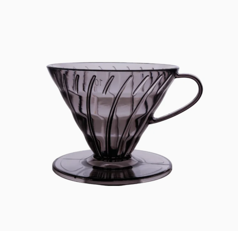 kawio | V60-02 Coffee Dripper – 1-4 cups – Clear Plastic