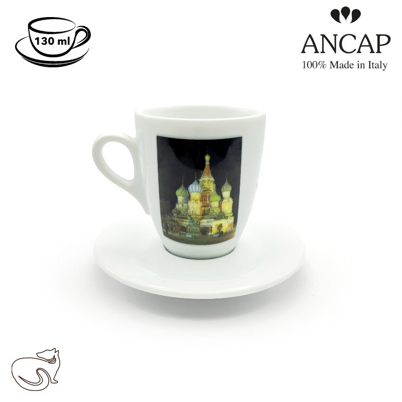 dAncap - чашка з блюдцем doppio Grande Musica, Москва, 130 мл