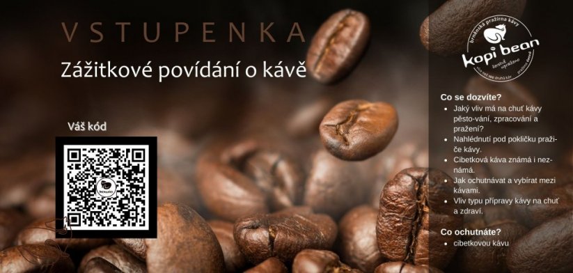 Zážitkové povídání o kávě - workshop pěstování, zpracování a příprava kávy