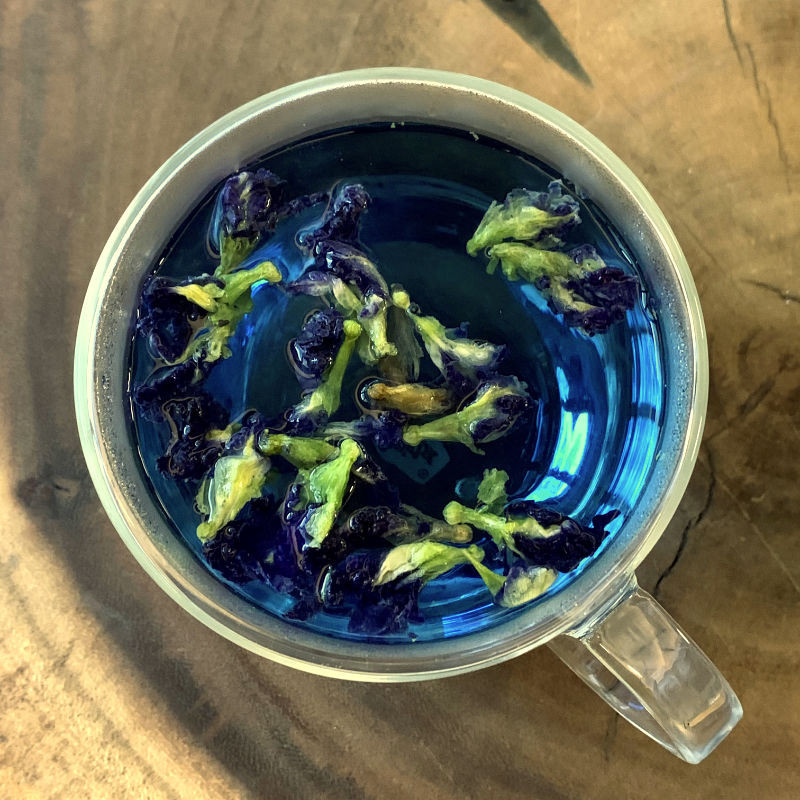 Modrý čaj Butterfly Pea – Květy Klitorie ternatské