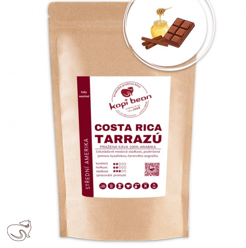 Costa Rica Tarrazú - čerstvě pražená káva, min. 50g