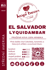 El Salvador Lyquidambar – čerstvě pražená káva, min. 50 g