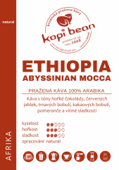 Ethiopia Abyssinian Mocca - čerstvě pražená káva, min. 50g