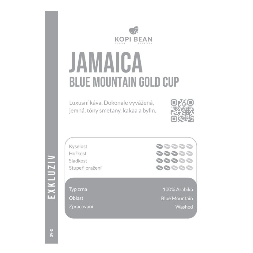 Jamaica Blue Mountain Gold Cup, Washed