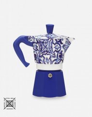 Bialetti - Moka Express Dolce & Gabbana, Modrá, 6 šálků