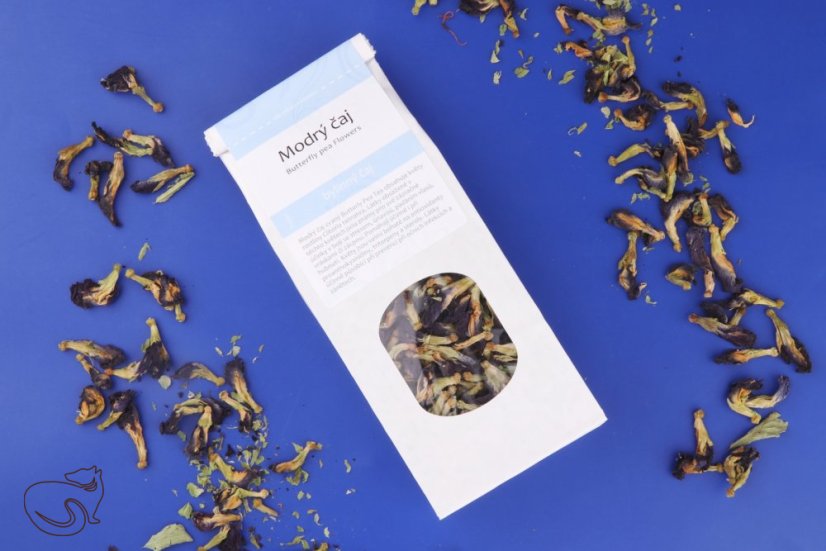 Blue tea (Butterfly pea) - bylinný čaj, min. 30g