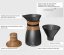 kawio | Pour Over 2v1 Coffee Maker – 550 ml – Ceramic/Wood