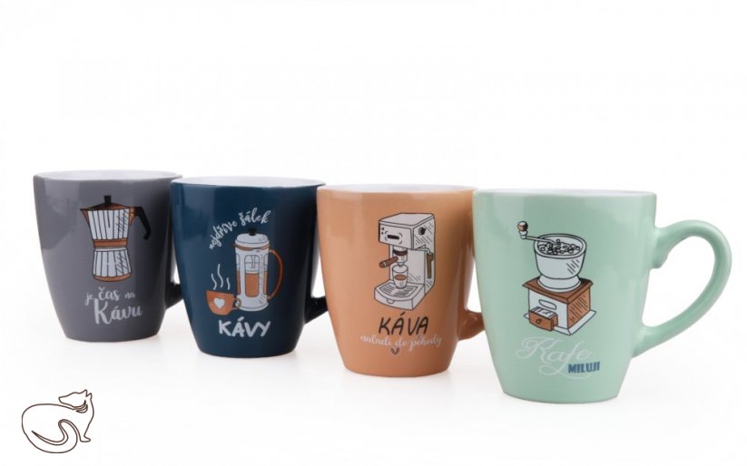 Smart cook - ceramic mug for 220 ml, multiple colors