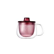 Kinto Unimug - konvička na čaj červená 350 ml
