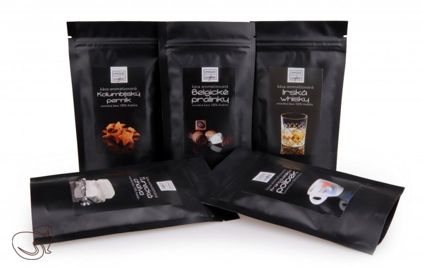 Aroma of Distance - tasting set of flavoured coffees, 250 g