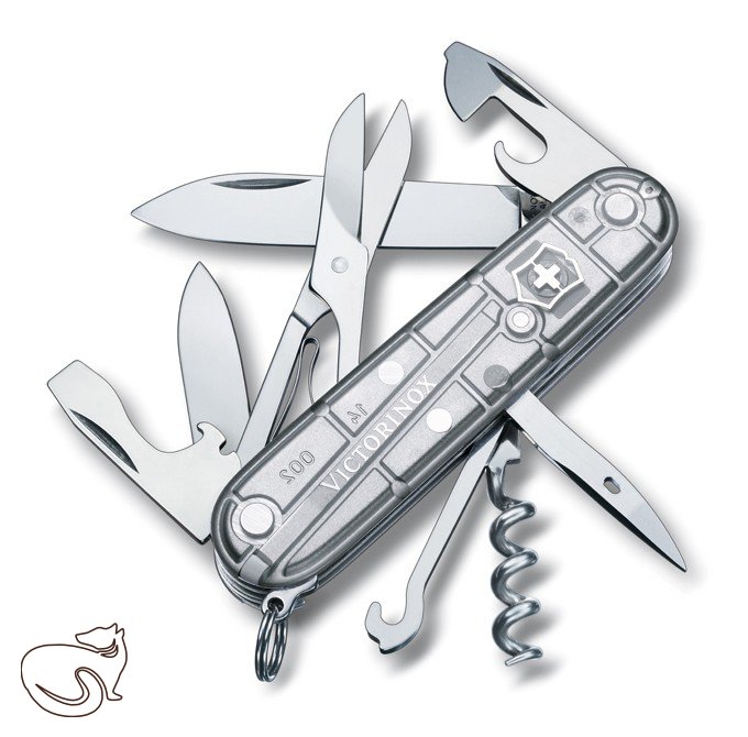 Nůž Victorinox - Climber silvertech, 1.3703.7